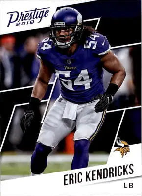 Eric Kendricks Minnesota Vikings NFL Football Card 2018 Prestige #155 in NM-MT condition