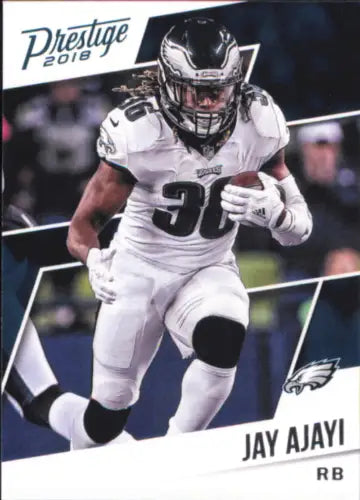 Jay Ajayi Philadelphia Eagles football card from 2018 Prestige #166 NM-MT condition