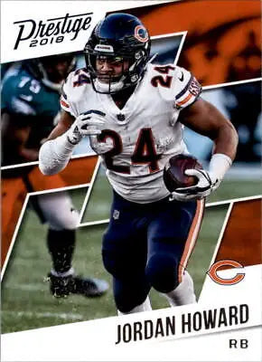 Jordan Howard Chicago Bears NFL Football Card 2018 Prestige #174 in NM-MT condition