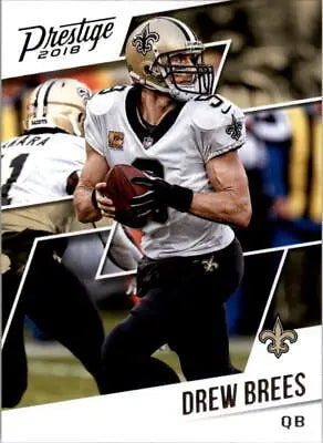 Drew Brees 2018 Prestige #189 New Orleans Saints NFL Football Card NM-MT