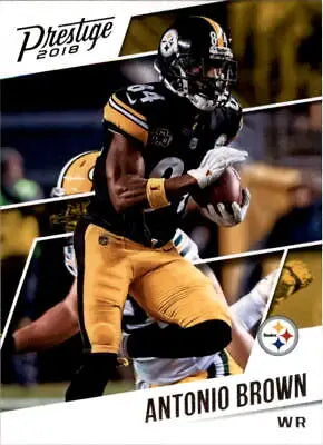 Antonio Brown Pittsburgh Steelers 2018 Prestige #193 NFL Football Card NM-MT