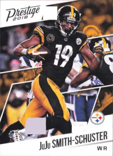 JuJu Smith-Schuster 2018 Prestige football card for Pittsburgh Steelers NFL collection