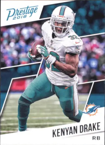 Kenyan Drake Miami Dolphins 2018 Prestige #45 NFL Football Card NM-MT