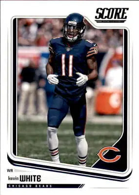 2018 Score #54 Kevin White Chicago Bears NFL Football Card in NM-MT condition