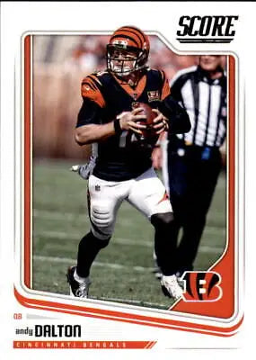 Andy Dalton Cincinnati Bengals 2018 Score #63 NFL Football Card NM-MT Condition