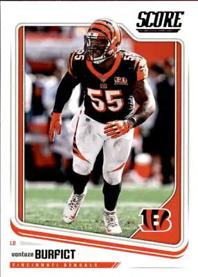 Vontaze Burfict Cincinnati Bengals football card from 2018 Score #65 in NM-MT condition