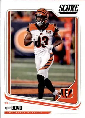 2018 Score Tyler Boyd Cincinnati Bengals NFL Football Card NM-MT for collectors