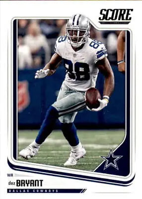 Dez Bryant Dallas Cowboys 2018 Score #86 Football Card NM-MT for collectors