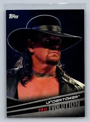 2018 Topps WWE #E-50 Undertaker Evolution wrestling card for flat rate shipping