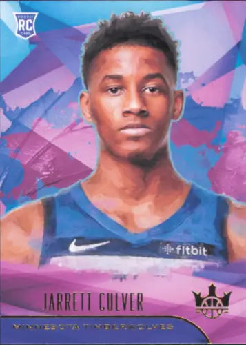 2019-20 Court Kings #94 Jarrett Culver Rookie Card for Minnesota Timberwolves