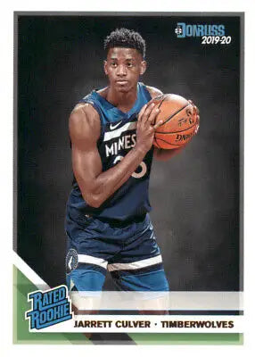 Jarrett Culver Rookie 2019-20 Donruss #205 NBA Card for Minnesota Timberwolves