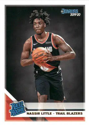 Nassir Little 2019-20 Donruss Rookie Card for Portland Trail Blazers NBA collectors