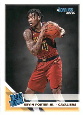 Kevin Porter 2019-20 Donruss Rookie Card Cleveland Cavaliers NM-MT Condition