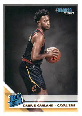 Darius Garland Rookie Card from 2019-20 Donruss #250 featuring Cleveland Cavaliers