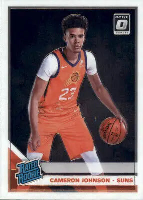 Cameron Johnson 2019-20 Donruss Optic Rookie Basketball Card for Phoenix Suns