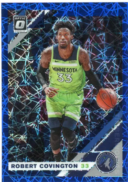 2019-20 Donruss Optic Blue Velocity #121 Robert Covington Timberwolves NBA NM-MT