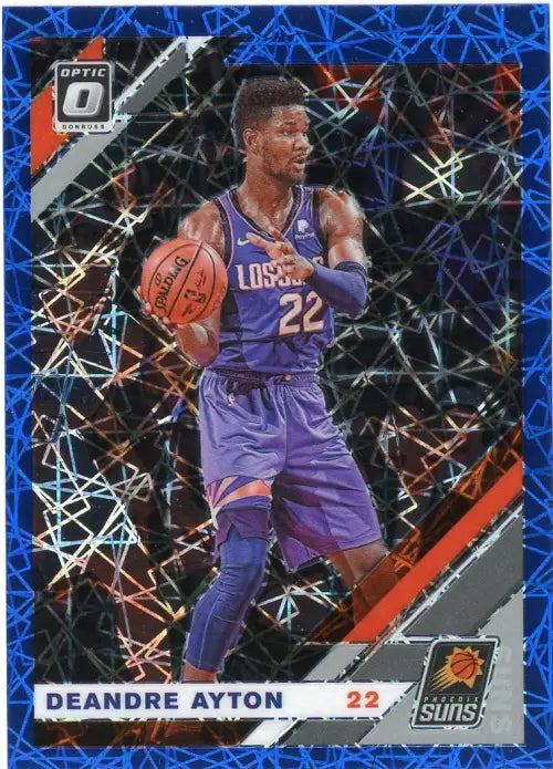 2019-20 Donruss Optic Blue Velocity #145 Deandre Ayton Phoenix Suns Card NM-MT