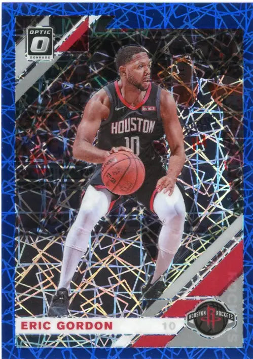 2019-20 Donruss Optic Blue Velocity #78 Eric Gordon Houston Rockets Card NM-MT