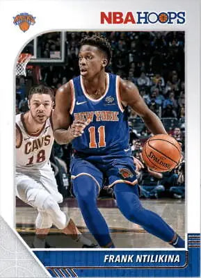 2019-20 Hoops Frank Ntilikina New York Knicks NBA Basketball Card display image