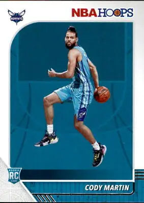 Cody Martin Rookie Basketball Card from Charlotte Hornets 2019-20 Hoops #229