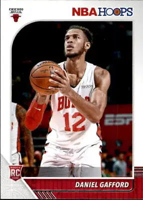 Daniel Gafford Chicago Bulls Rookie NBA Basketball Card 2019-20 Hoops #243 NM-MT