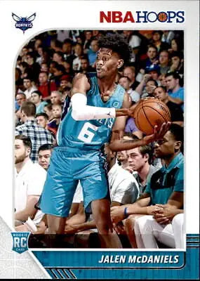 Jalen McDaniels Rookie 2019-20 Hoops #246 Basketball Card Charlotte Hornets NM-MT