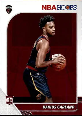 Darius Garland rookie card from 2019-20 Hoops for Cleveland Cavaliers collectors