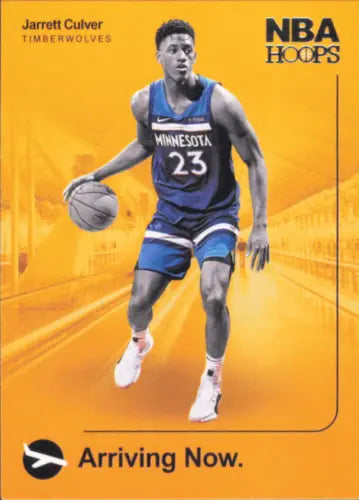 Jarrett Culver 2019-20 Hoops Arriving Now basketball card Minnesota Timberwolves