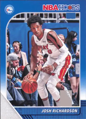 Josh Richardson 2019-20 Hoops Blue #98 Philadelphia 76ers NBA Basketball Card