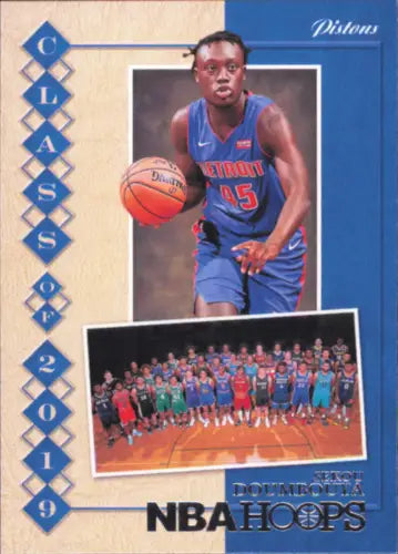 2019-20 Hoops Class of 2019 Sekou Doumbouya Detroit Pistons NBA card NM-MT