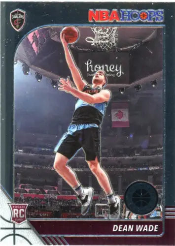 Dean Wade Rookie Basketball Card from 2019-20 Hoops Premium Stock Cleveland Cavaliers