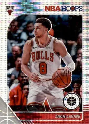 Zach LaVine 2019-20 Hoops Premium Stock Pulsar basketball card Chicago Bulls NM-MT