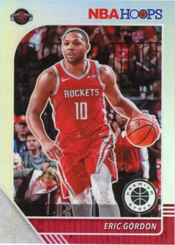 2019-20 Hoops Premium Stock Silver Eric Gordon Basketball Card Houston Rockets NM-MT