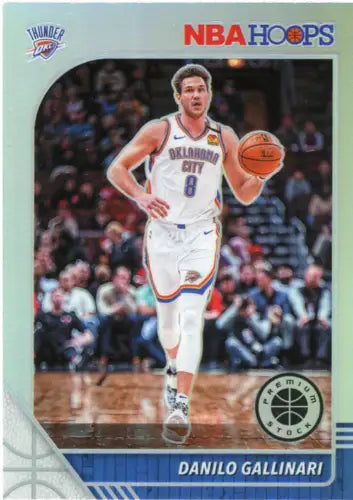 Danilo Gallinari 2019-20 Hoops Premium Stock Silver Card NM-MT OKC Thunder