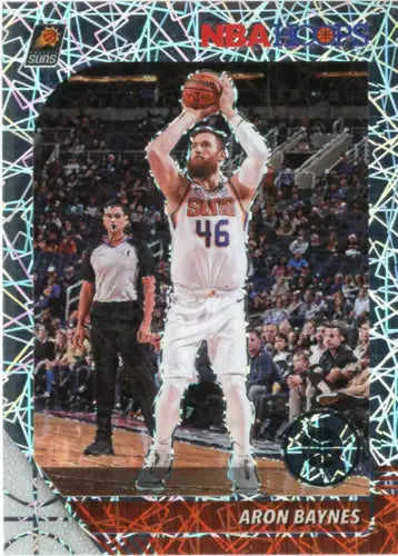 Aron Baynes 2019-20 Hoops Premium Stock Silver Laser basketball card NM-MT