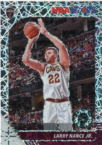 Larry Nance Jr 2019-20 Hoops Premium Stock Silver Laser Cavaliers Card NM-MT