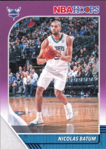 Nicolas Batum 2019-20 Hoops Purple #22 Charlotte Hornets NBA Basketball Card