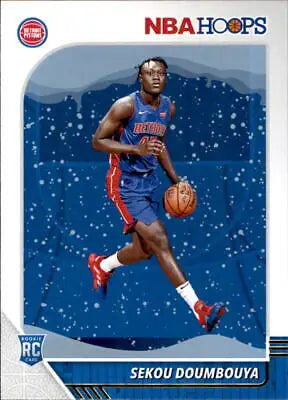 Sekou Doumbouya 2019-20 Hoops Winter #212 Rookie Card Detroit Pistons NBA NM-MT