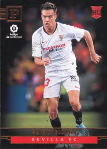 Sergio Reguilon Rookie 2019-20 Panini #384 Sevilla FC Soccer Trading Card NM-MT