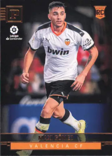 Maxi Gomez Rookie Valencia CF Soccer Card from 2019-20 Panini La Liga Collection