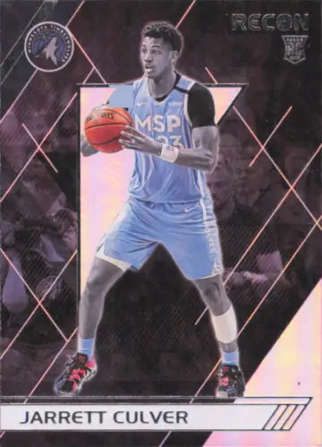 Jarrett Culver 2019-20 Panini Chronicles Recon Rookie Timberwolves card NM-MT