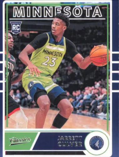 Jarrett Culver 2019-20 Panini Chronicles Rookie Classics basketball card NM-MT