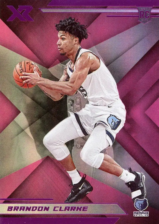 Brandon Clarke Rookie card from 2019-20 Panini Chronicles XR Memphis Grizzlies #279