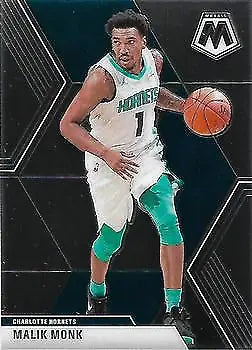 Malik Monk 2019-20 Panini Mosaic #112 basketball card for Charlotte Hornets collectors