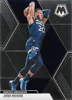 Josh Okogie 2019-20 Panini Mosaic #113 basketball card for Minnesota Timberwolves