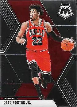 Otto Porter Jr. basketball card from 2019-20 Panini Mosaic Chicago Bulls collection