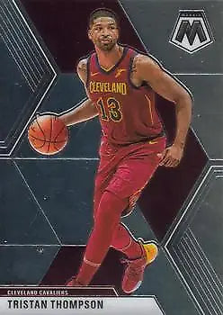 Tristan Thompson 2019-20 Panini Mosaic #147 Cleveland Cavaliers Basketball Card