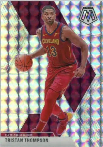 Tristan Thompson 2019-20 Panini Mosaic basketball card from Cleveland Cavaliers