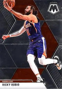 2019-20 Panini Mosaic Ricky Rubio Phoenix Suns NBA Basketball Card NM-MT for collectors