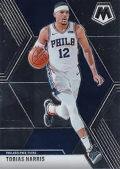 2019-20 Panini Mosaic #159 Tobias Harris Philadelphia 76ers Basketball Trading Card